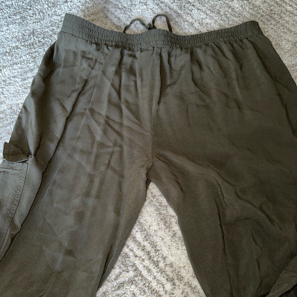 Hippie Rose Olive Green Joggers - Picture 8 of 8